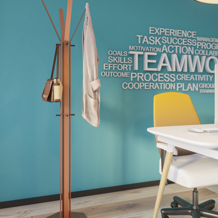 Gorillz Stack - Kapstok Staand - Industrieel Design - Koperbruin