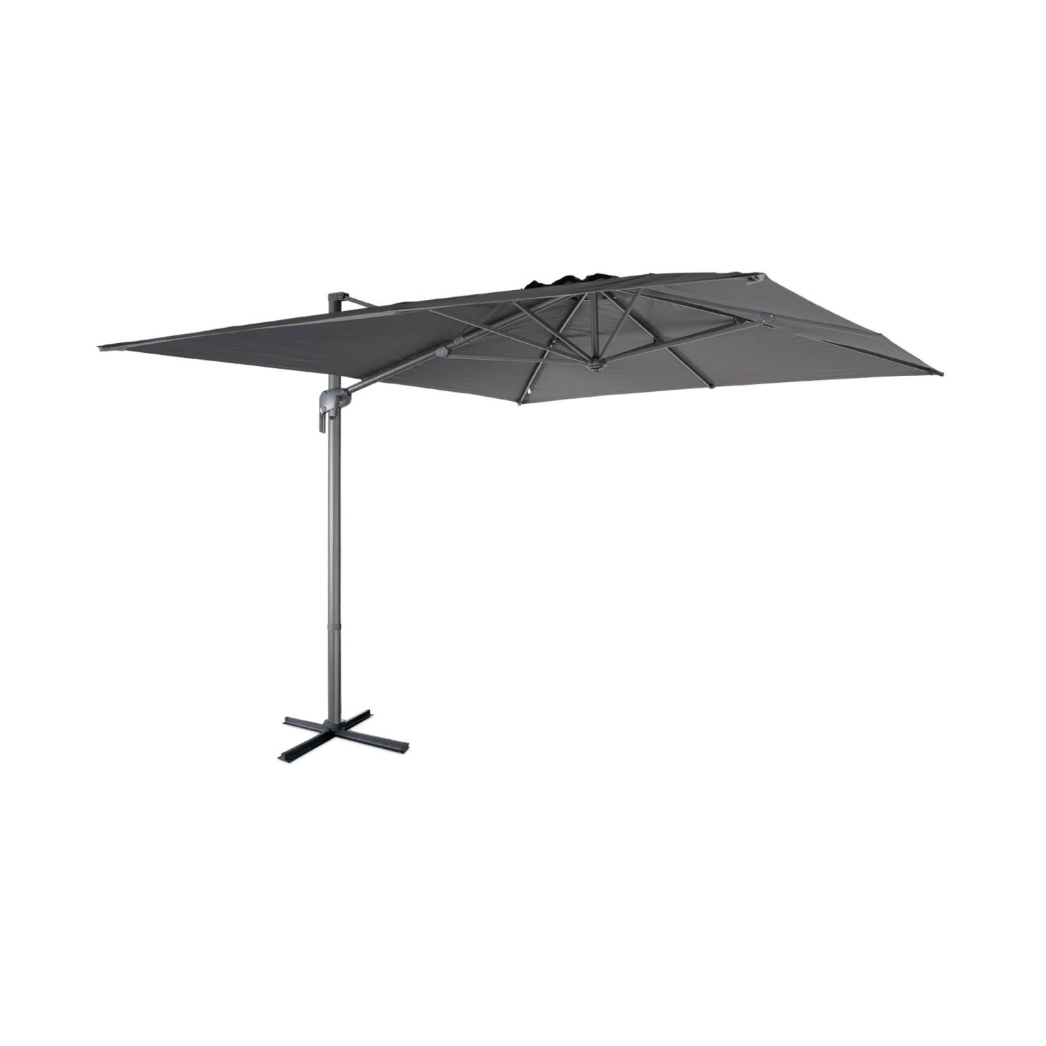 sweeek - Rechthoekige zweefparasol 3x4 m – Antibes