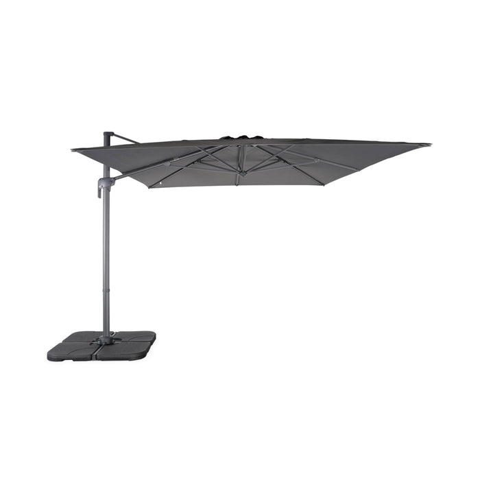 sweeek - Rechthoekige zweefparasol 3x4 m – Antibes