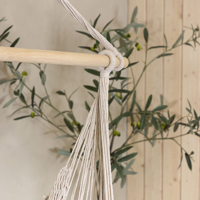 Nest outdoor Marnix Katoenen Hangstoel - Gebroken Wit