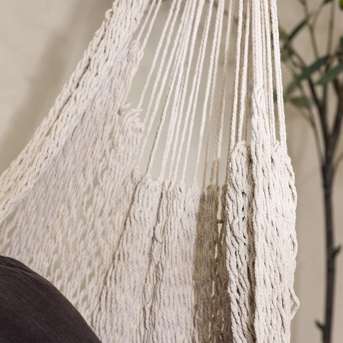 Nest outdoor Marnix Katoenen Hangstoel - Gebroken Wit