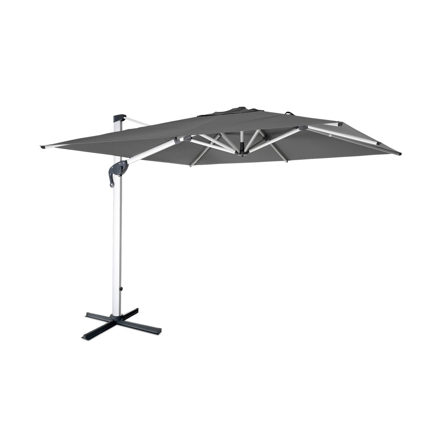sweeek - Vierkante parasol 3x3m, hoes inbegrepen