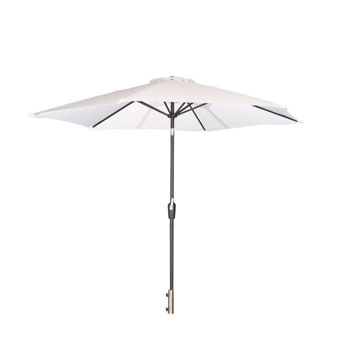 Nest outdoor Brandon Verstelbare Parasol Wit Ø 300 cm
