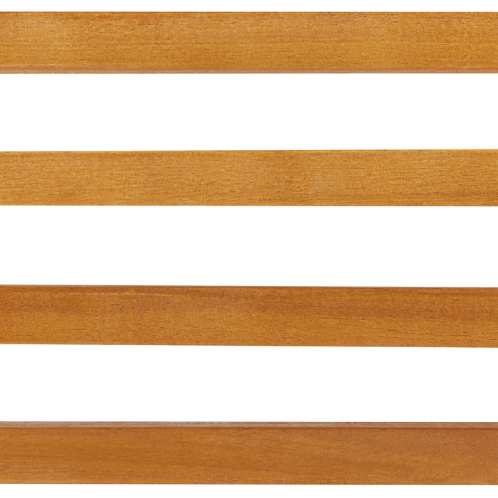 Beliani - BELLANO - Ligstoel - Lichthout - Acaciahout