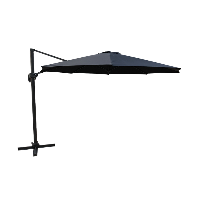 Nest outdoor Brandon Zweefparasol Zwart Ø 350 cm
