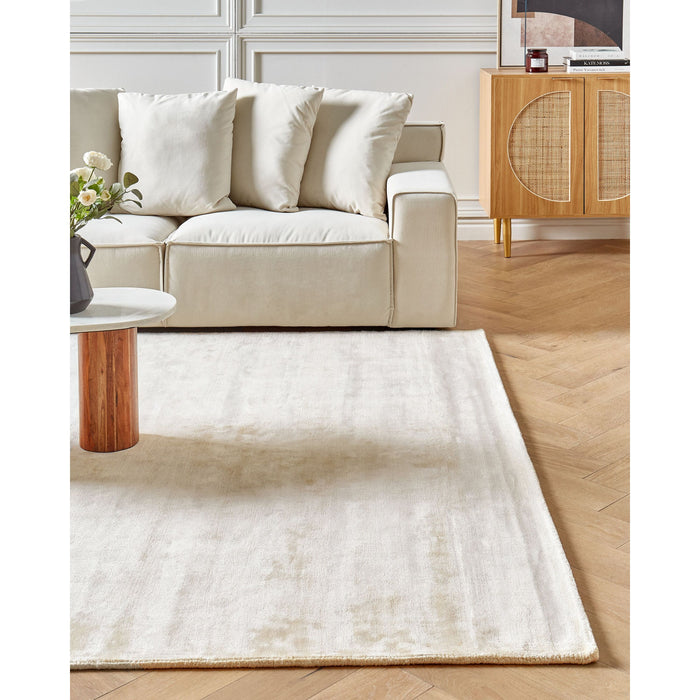 Beliani - GESI II - Vloerkleed - Lichtbeige - 200 x 300 cm - Viscose