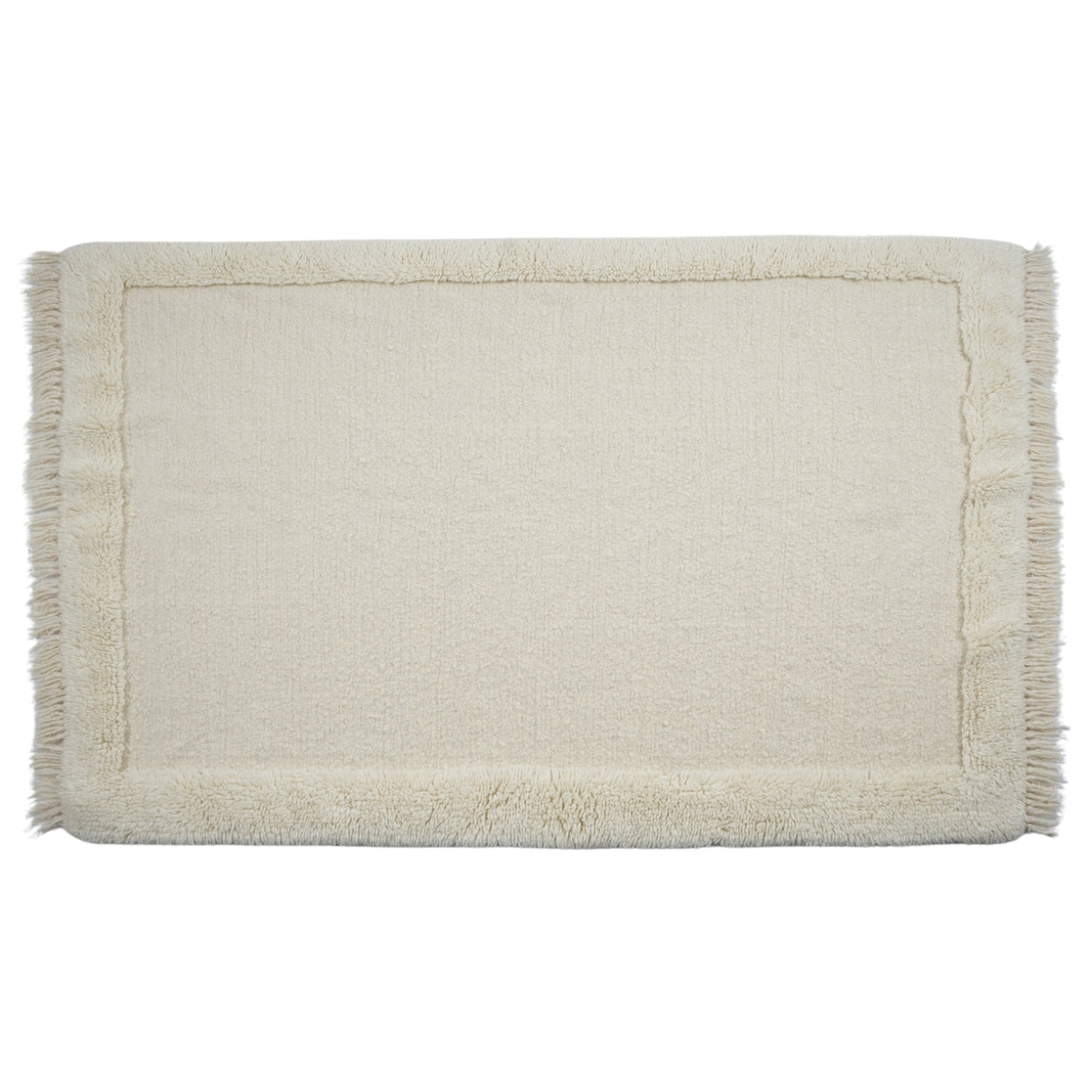 Giga Meubel - Vloerkleed Rechthoek - Beige Wol - 160x230x2cm - Norah