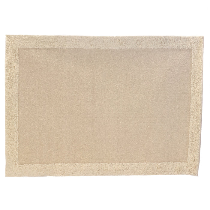 Giga Meubel - Vloerkleed Rechthoek - Taupe Wol - 200x230x2cm - Norah