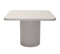Giga Meubel - Salontafel Vierkant - Beige Metaal - 50x50x35cm - Mischa