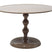 Giga Meubel - Salontafel Rond - Taupe Glans - 59x59x38,5cm - Carien