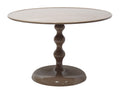 Giga Meubel - Salontafel Rond - Taupe Glans - 59x59x38,5cm - Carien