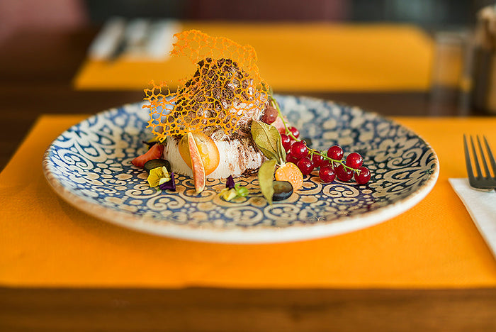 Bonna Dinerbord - Alhambra - Porselein - 25 cm - set van 6