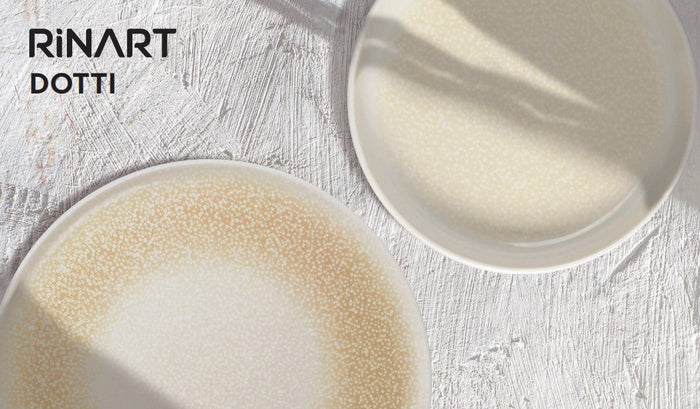 Rinart Pizzabord - Dotti - Porselein - 32 cm - set van 2