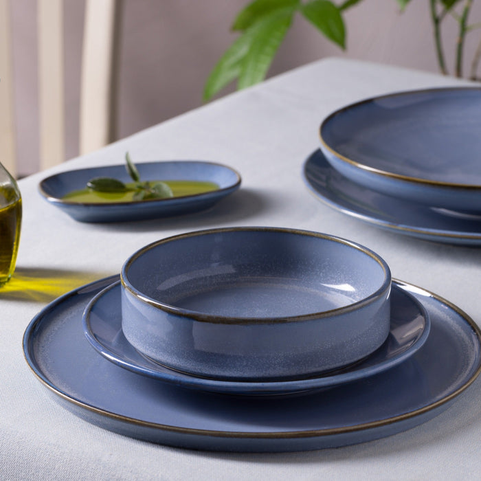 Bonna Dinerbord - Sky Hygge - Porselein - 28 cm - set van 6