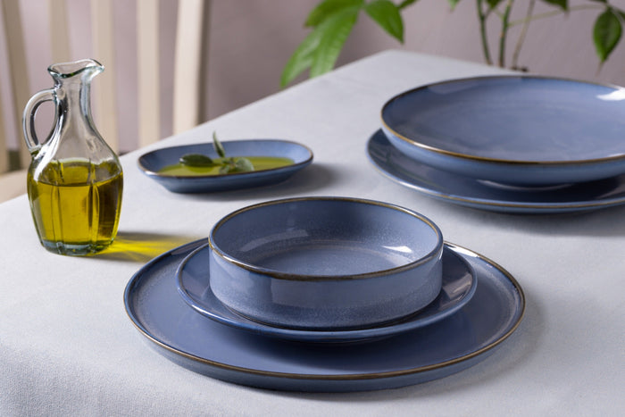 Bonna Dinerbord - Sky Hygge - Porselein - 28 cm - set van 6