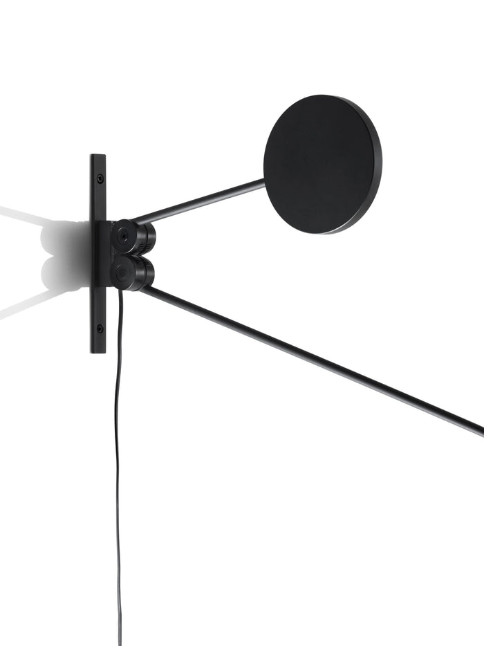 Luceplan Counterbalance wandlamp LED zwart