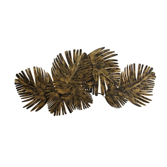 QAZQA Art Deco wandlamp antiek goud 105 cm 2-lichts - Lauf