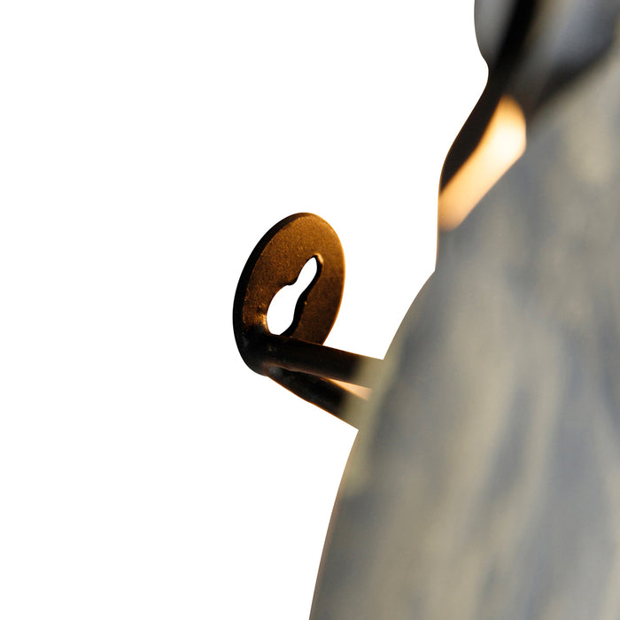 QAZQA Art Deco wandlamp antiek goud 105 cm 2-lichts - Lauf