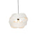 QAZQA Moderne hanglamp wit met zwart - Cloth