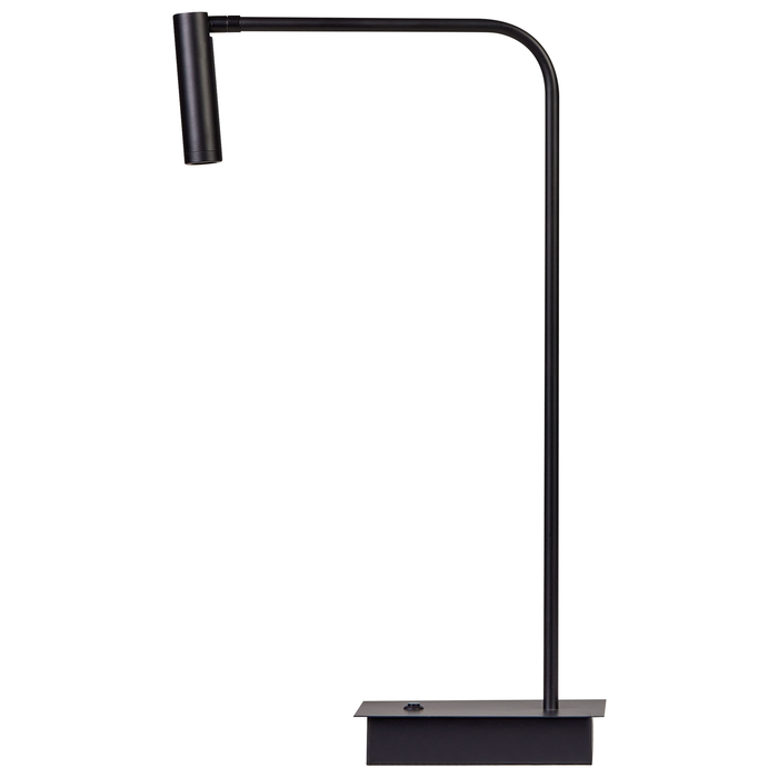 Beliani - LAWSON - Bureaulamp - Zwart - Metaal