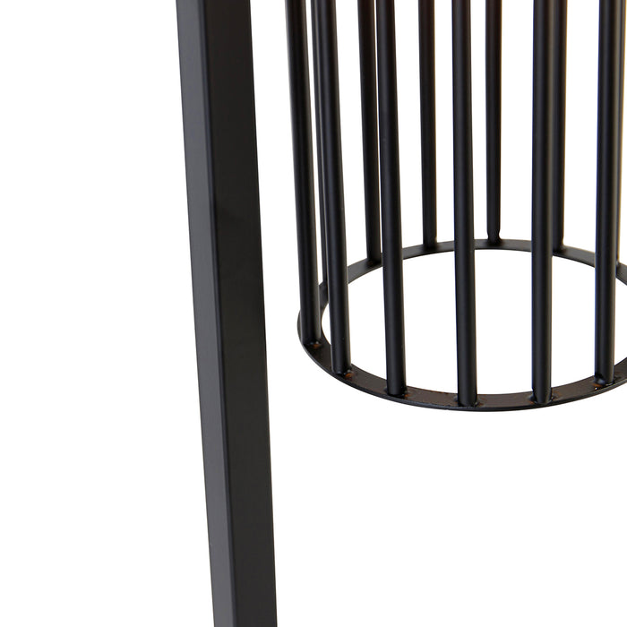 QAZQA Smart moderne tafellamp zwart incl. Wifi ST64 - Balenco Wazo