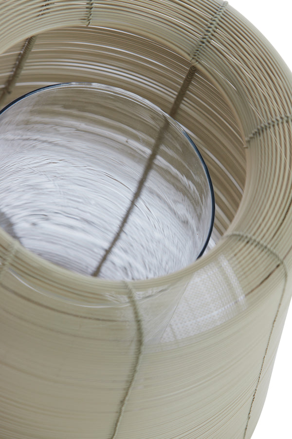 Light & Living - Windlicht ADETA - Ø28x29cm - Bruin