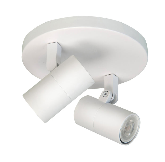 Highlight Spot Piccolo Wit GU10 mini 35mm  2-Lichts Ø 15cm