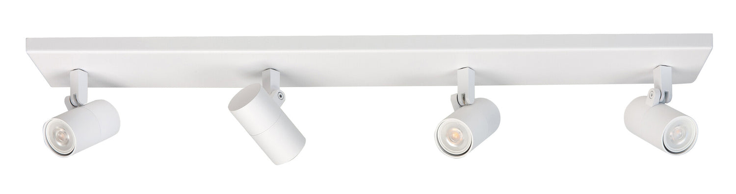 Highlight Spot Piccolo Wit GU10 mini 35mm  4-Lichts Balk