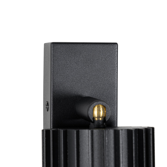 QAZQA Design buiten plafondspot zwart IP44 - Boris