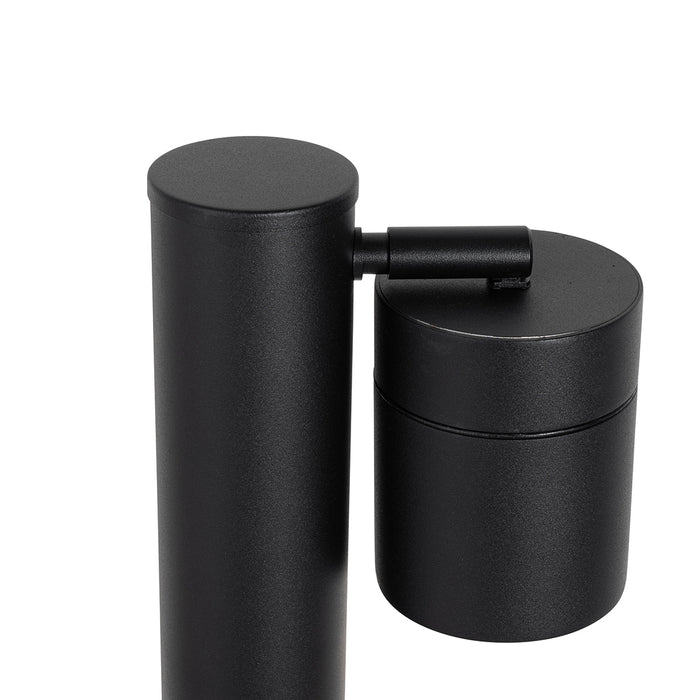 QAZQA Staande buitenlamp zwart 80 cm AR70 verstelbaar IP44 - Solo