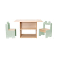 sweeek - Kindertafel + 2 stoelen, met planken