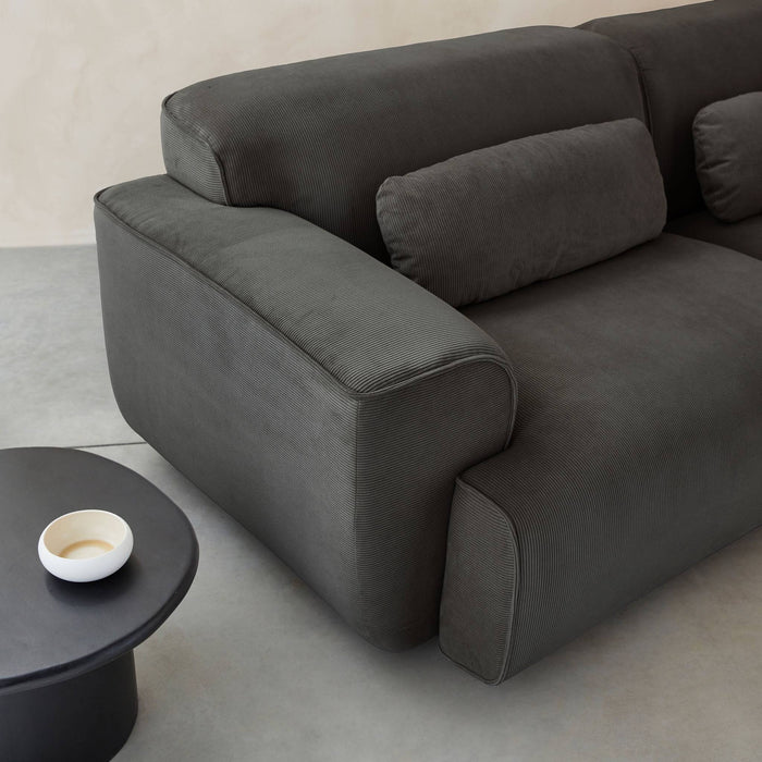 sweeek - 3-zitsbank met corduroy bekleding