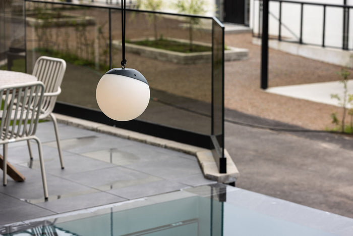 Rebellenclub Dusk Buitenlamp - ø 20cm - Zwart