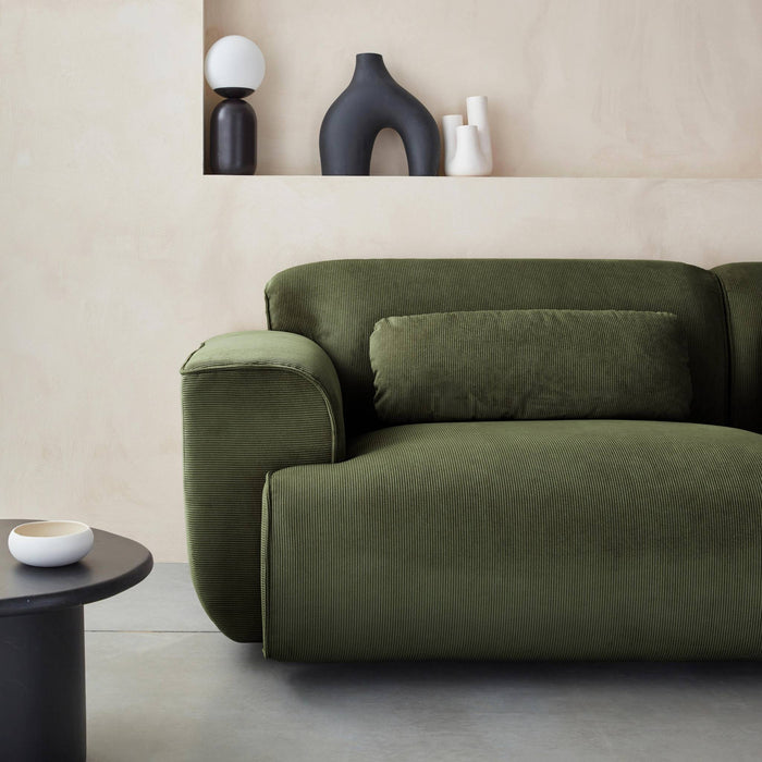 sweeek - 3-zitsbank met corduroy bekleding