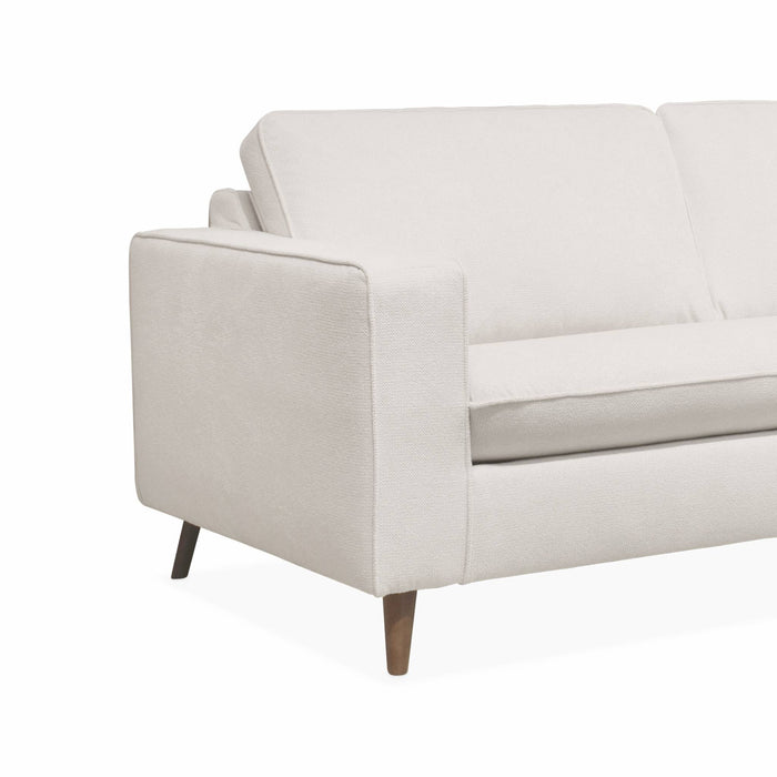 sweeek - 3-zits slaapbank met matras van 12 cm - Made in France