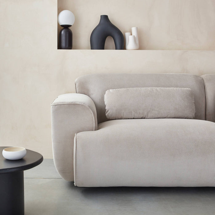 sweeek - 3-zitsbank met corduroy bekleding