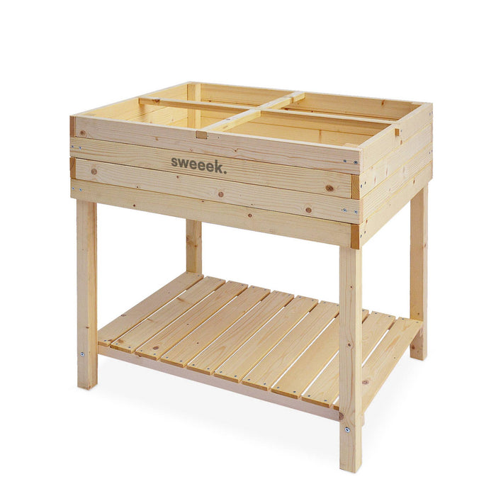 sweeek - Vierkante moestuin, 80 x 60 cm