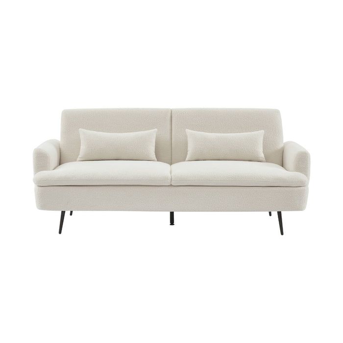 sweeek - 2-3 zits slaapbank in boucléstof