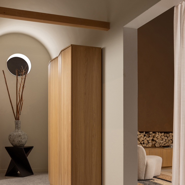 WOOOD bijzettafel Ikem - Acacia - Donkerbruin - 61x41x41 cm