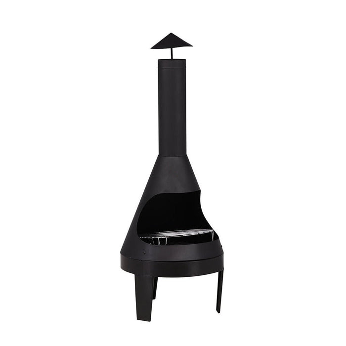 Rebellenclub Bonsa Tuinhaard en Grill - Zilver