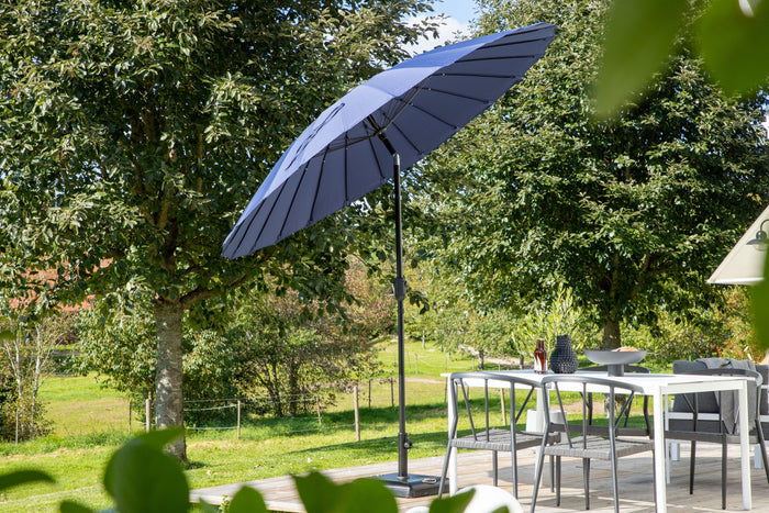 Rebellenclub Poppy Parasol - ø270cm - Blauw