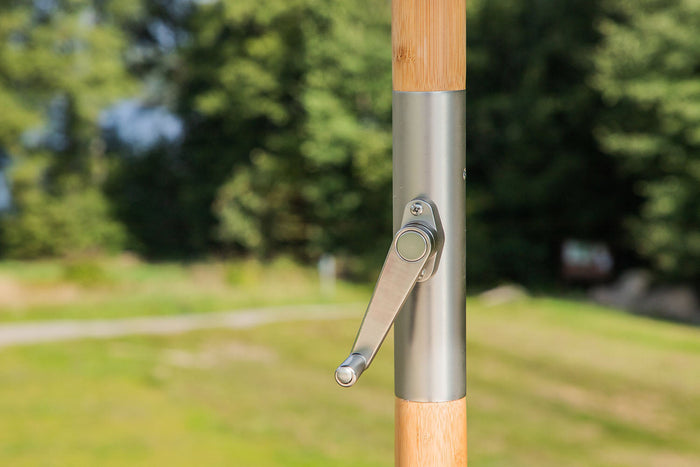 Rebellenclub Lavra Parasol - ø270cm - Zwart