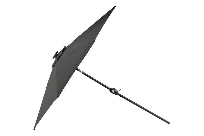 Rebellenclub Holly Parasol - ø240cm - Zwart