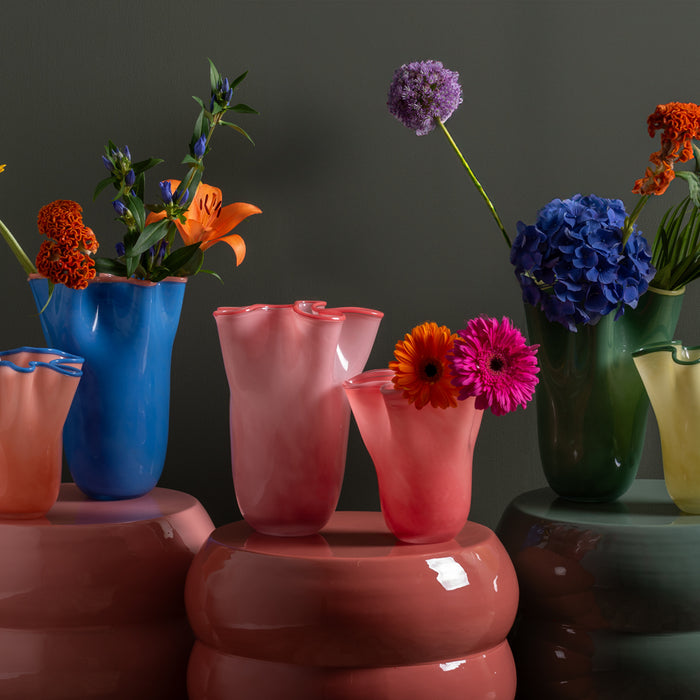 present time - Vase Ruffles Large