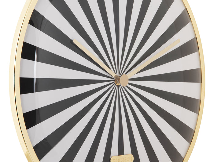 Karlsson - Wall Clock Candy Swirl Dome