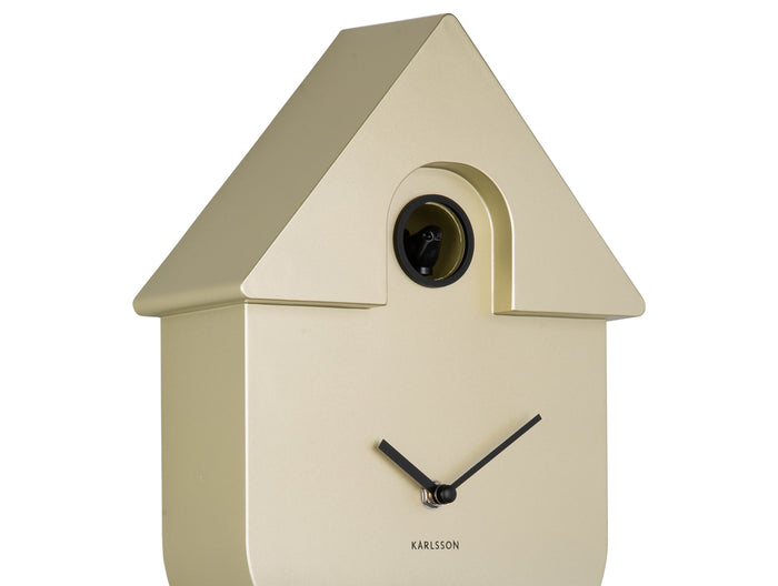 Karlsson - Wall Clock Modern Cuckoo Metallic