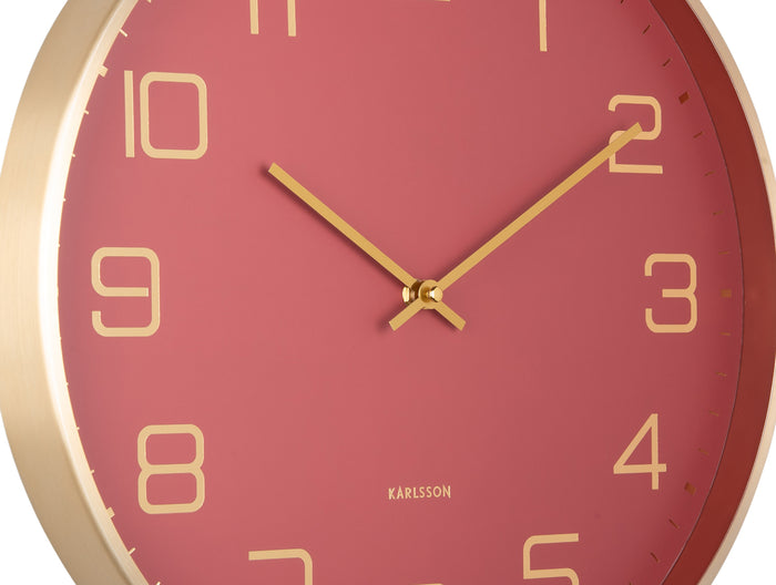 Karlsson - Wall Clock Elegance Glow