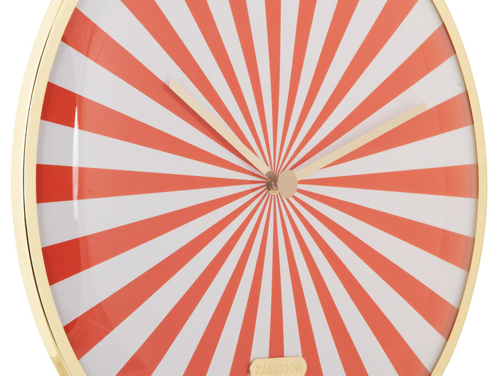 Karlsson - Wall Clock Candy Swirl Dome