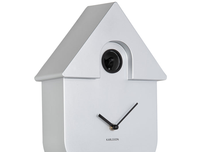 Karlsson - Wall Clock Modern Cuckoo Metallic