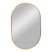 Madrid Mirror - Spiegel met messing look lijst 50x80 cm